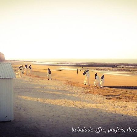 La Baleine Bleue Daire Saint-Aubin-Sur-Mer  Dış mekan fotoğraf